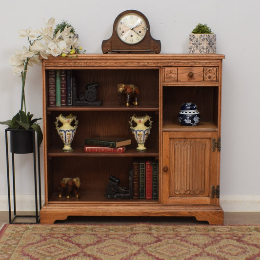 Restored Oak Bookcase