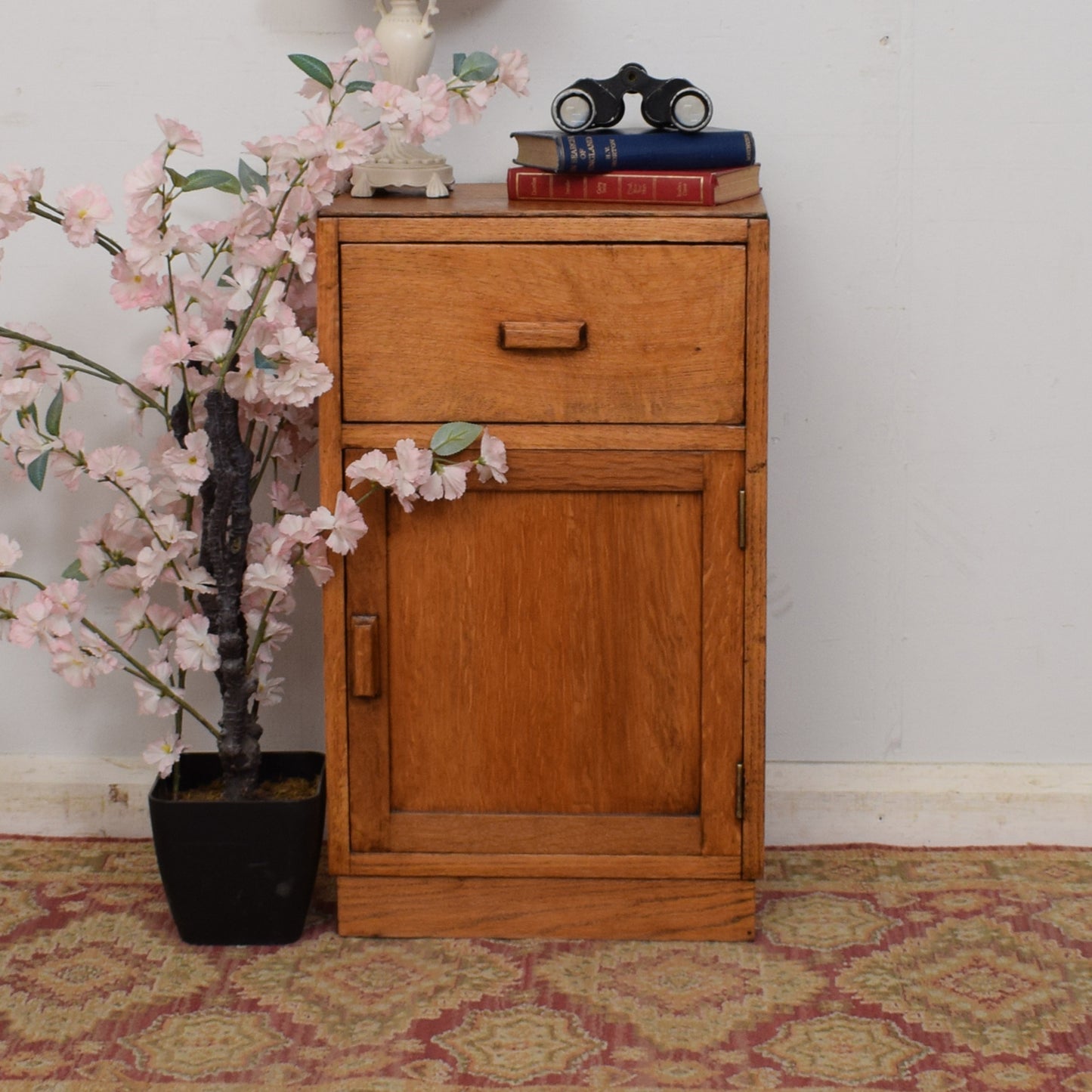 Oak Bedside Cabinet