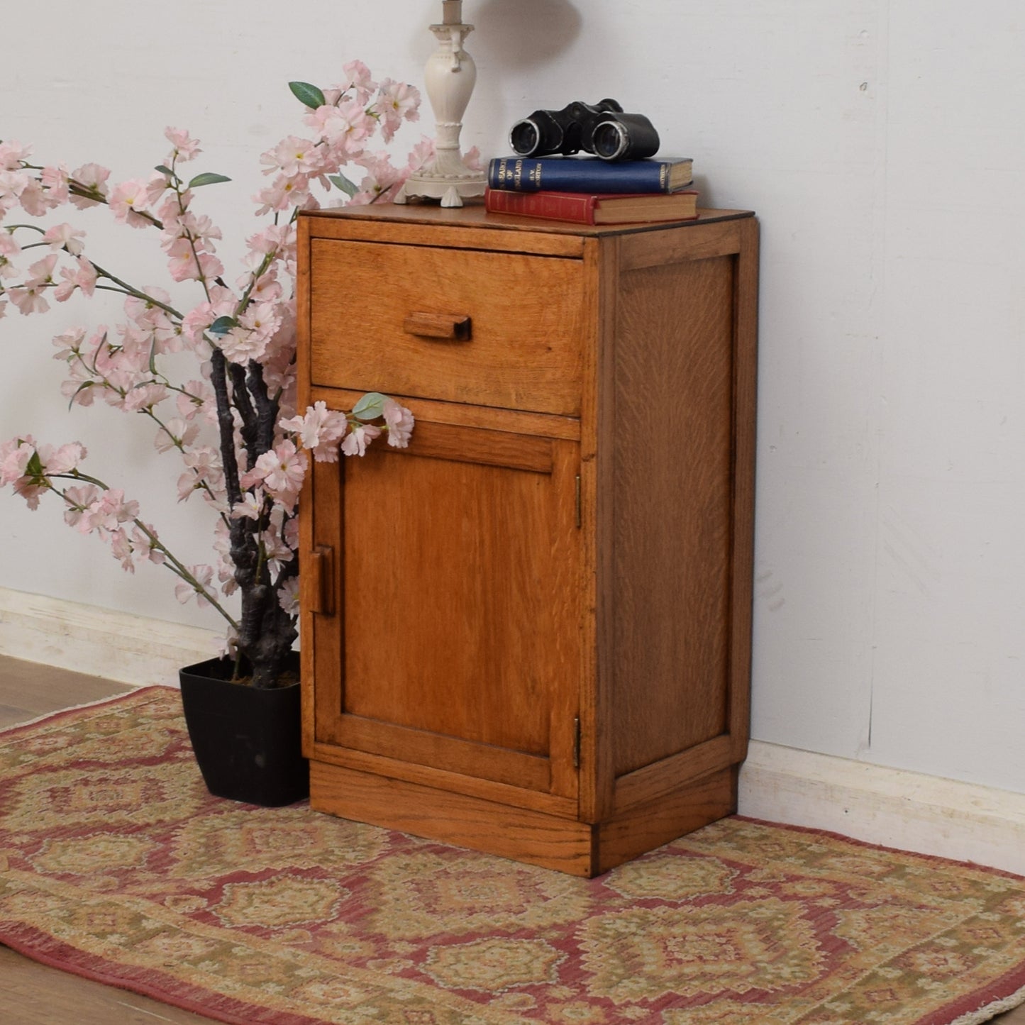 Oak Bedside Cabinet
