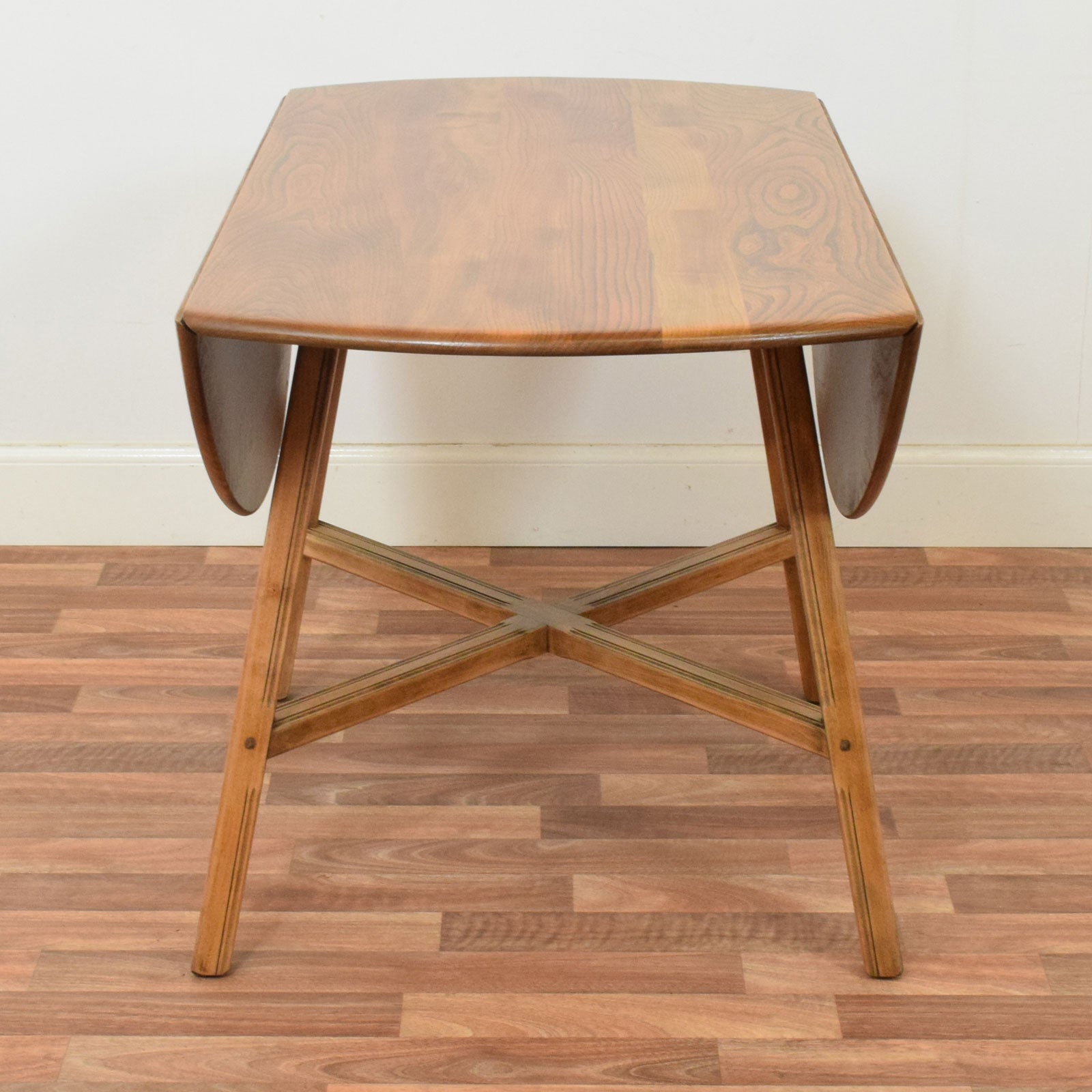 Ercol Drop Leaf Table and Four Chairs – Betel Restored Furniture