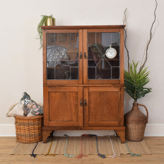Mahogany Display Cabinet