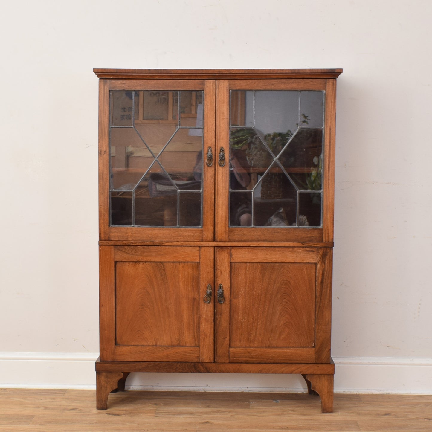 Mahogany Display Cabinet