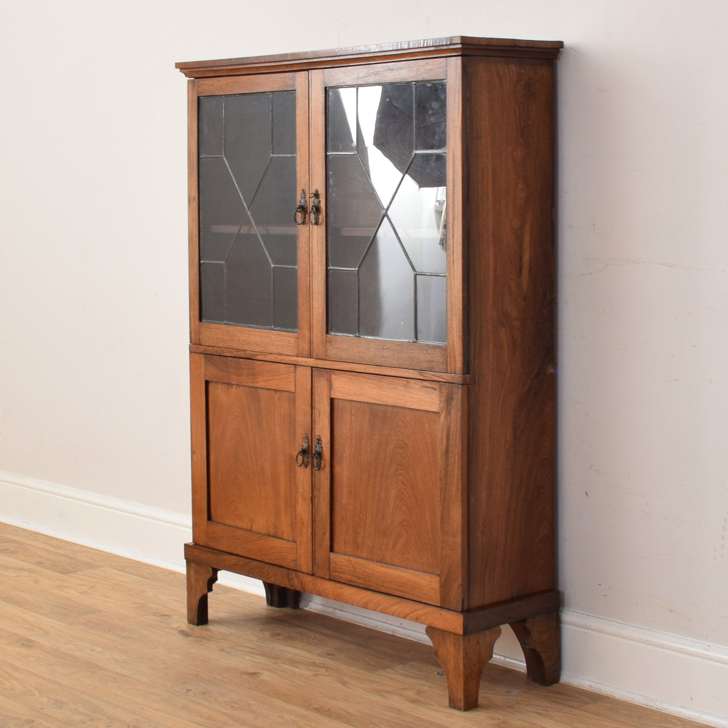 Mahogany Display Cabinet