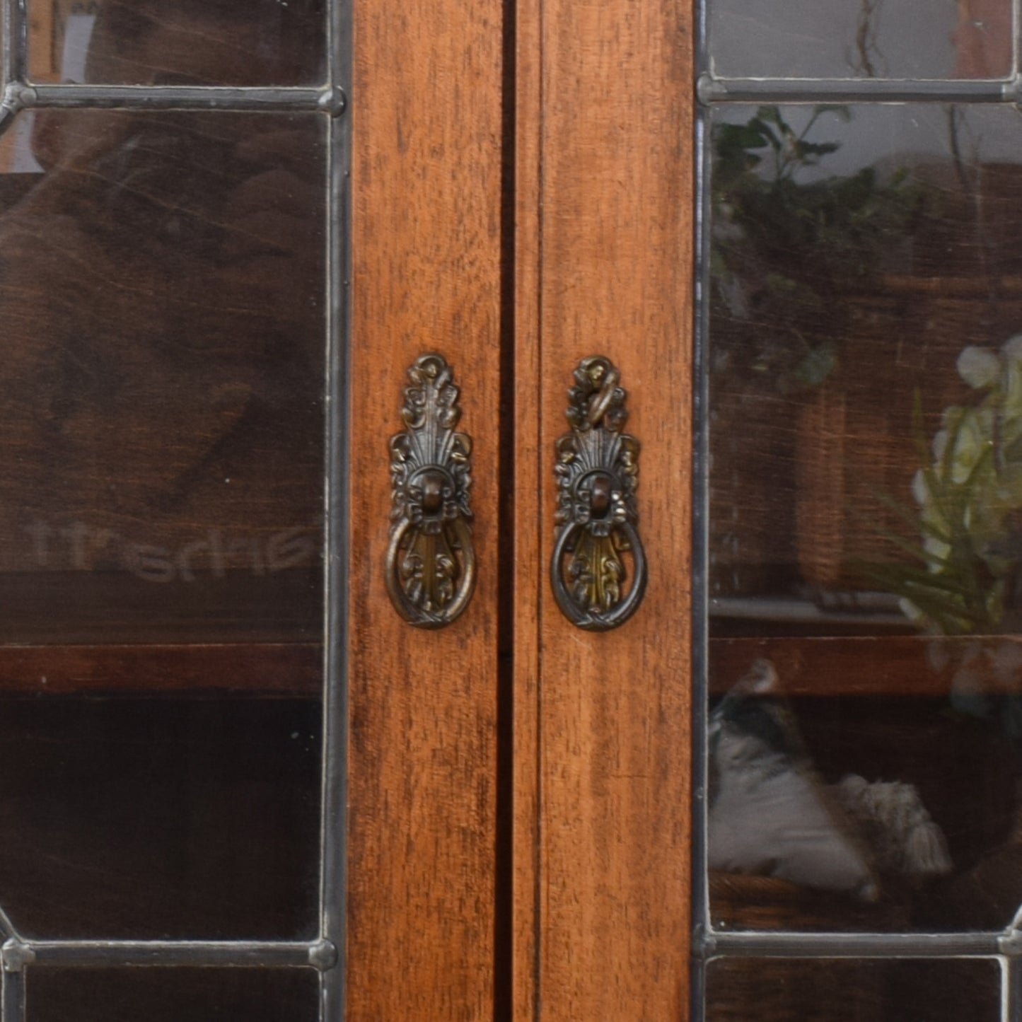 Mahogany Display Cabinet