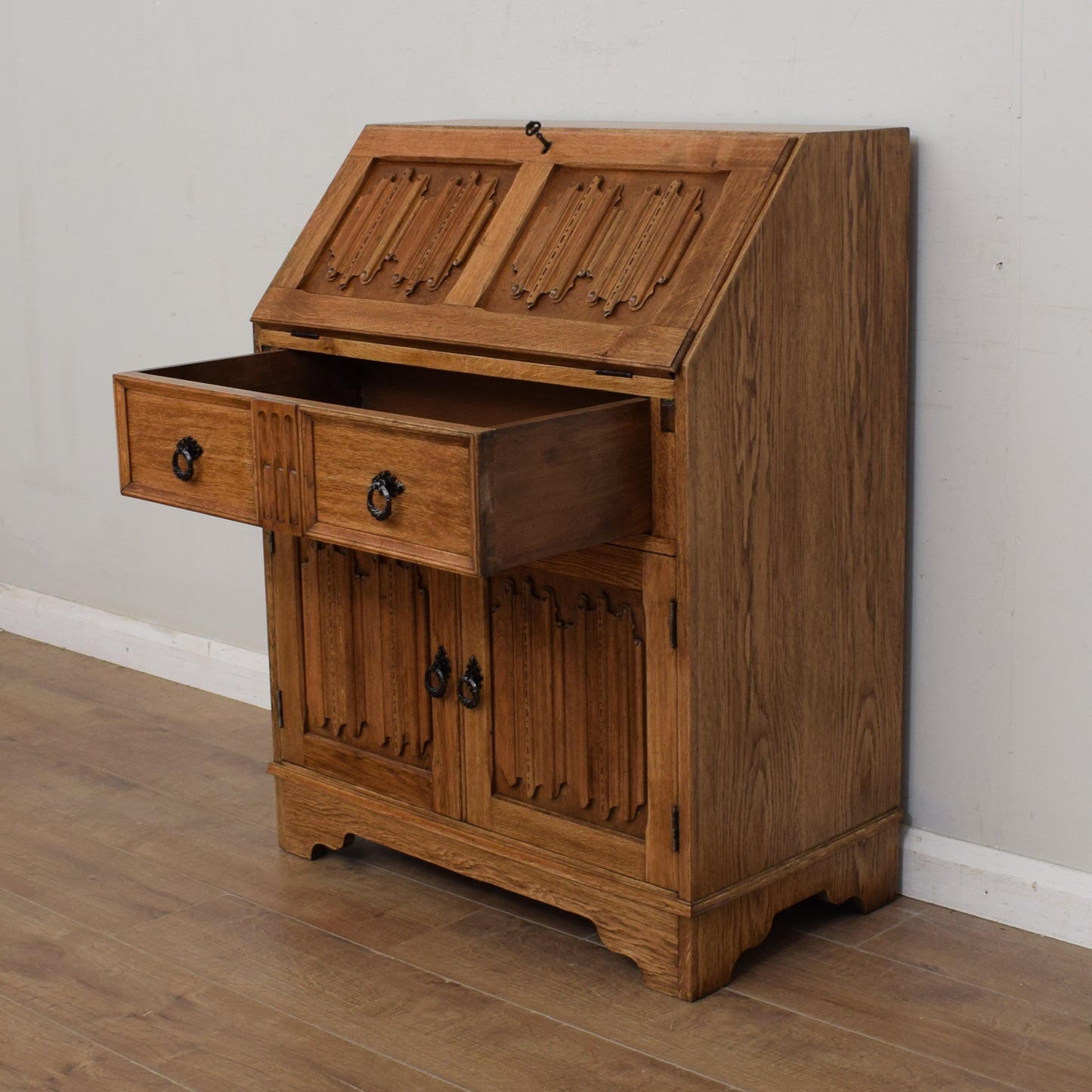 Restored Oak Bureau