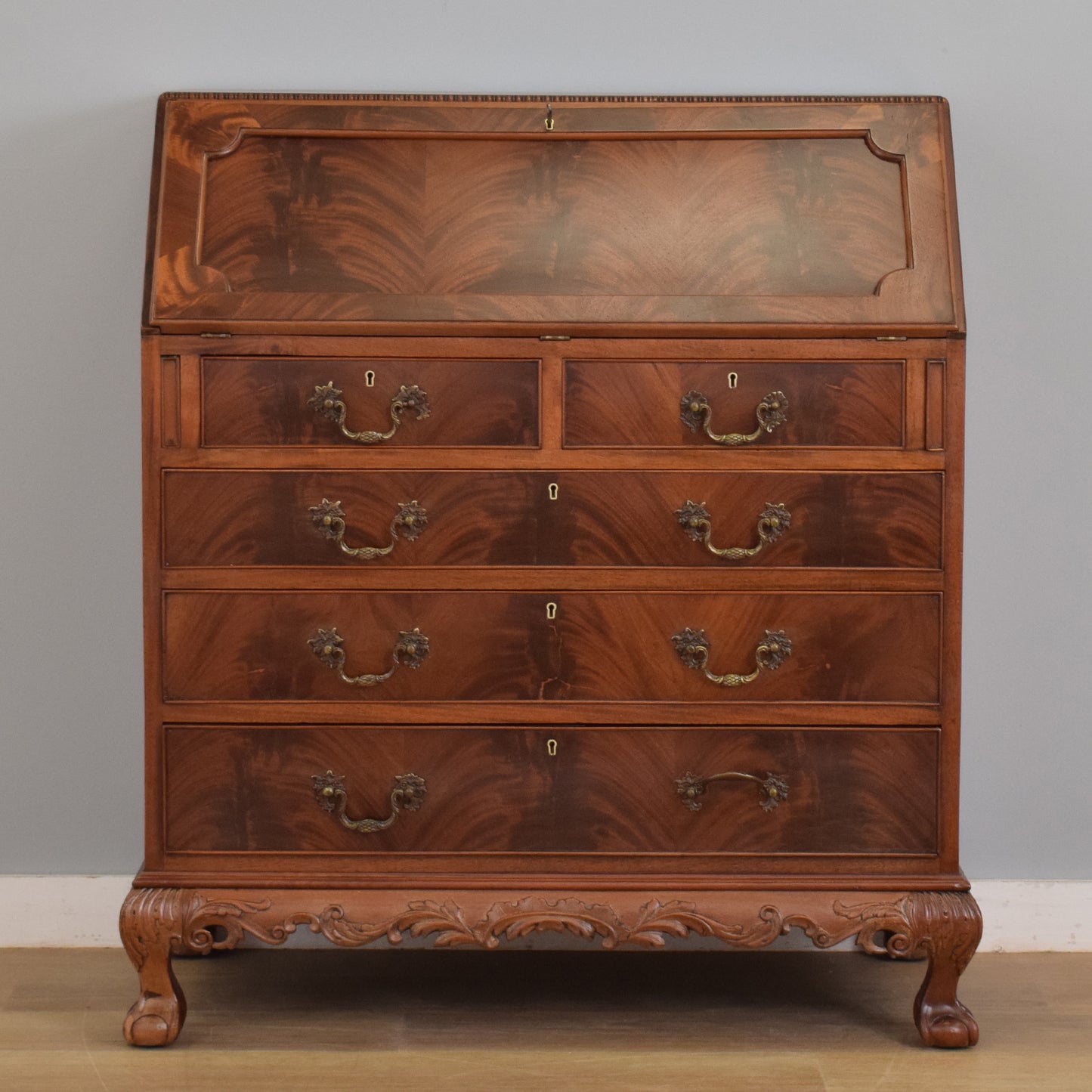 Large Mahogany Bureau