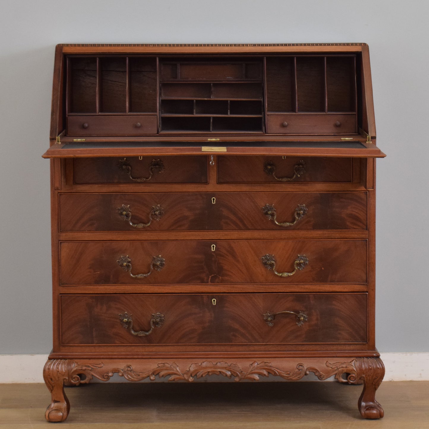 Large Mahogany Bureau