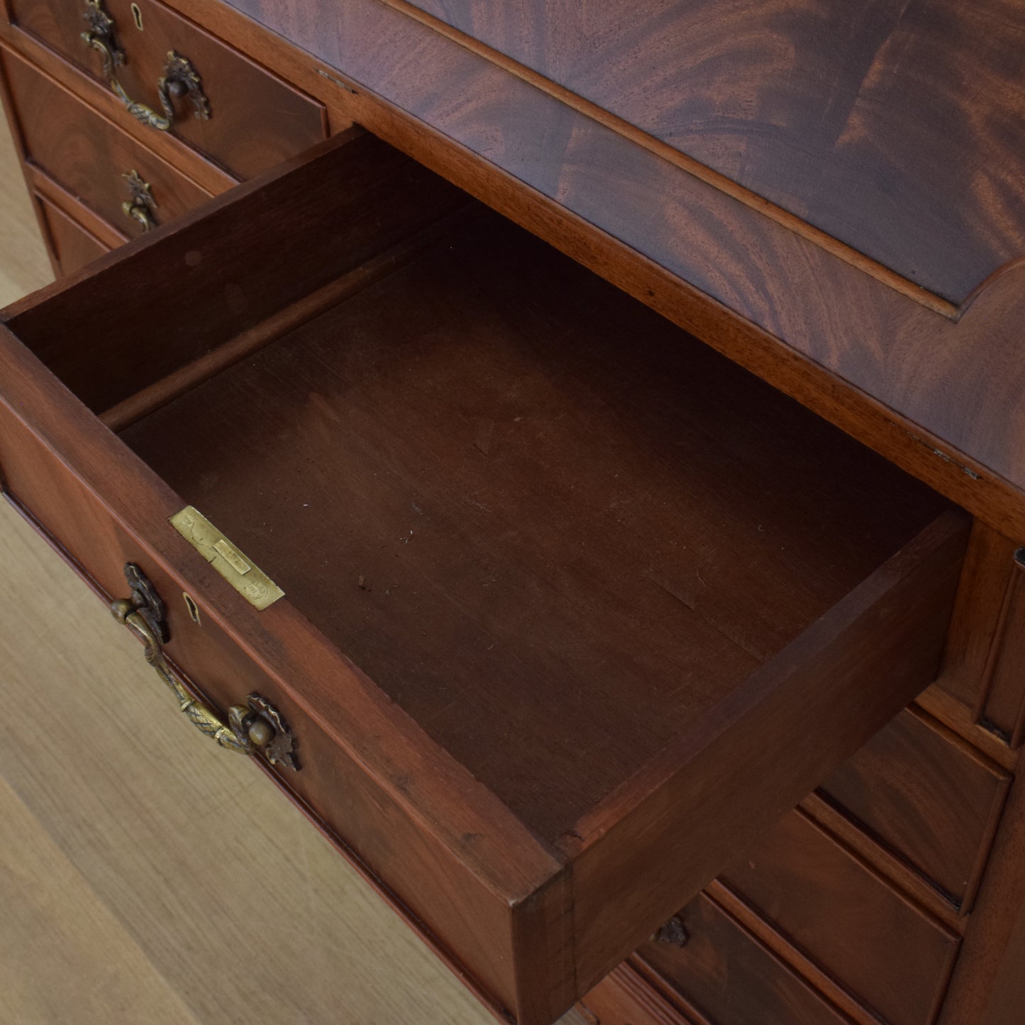 Large Mahogany Bureau