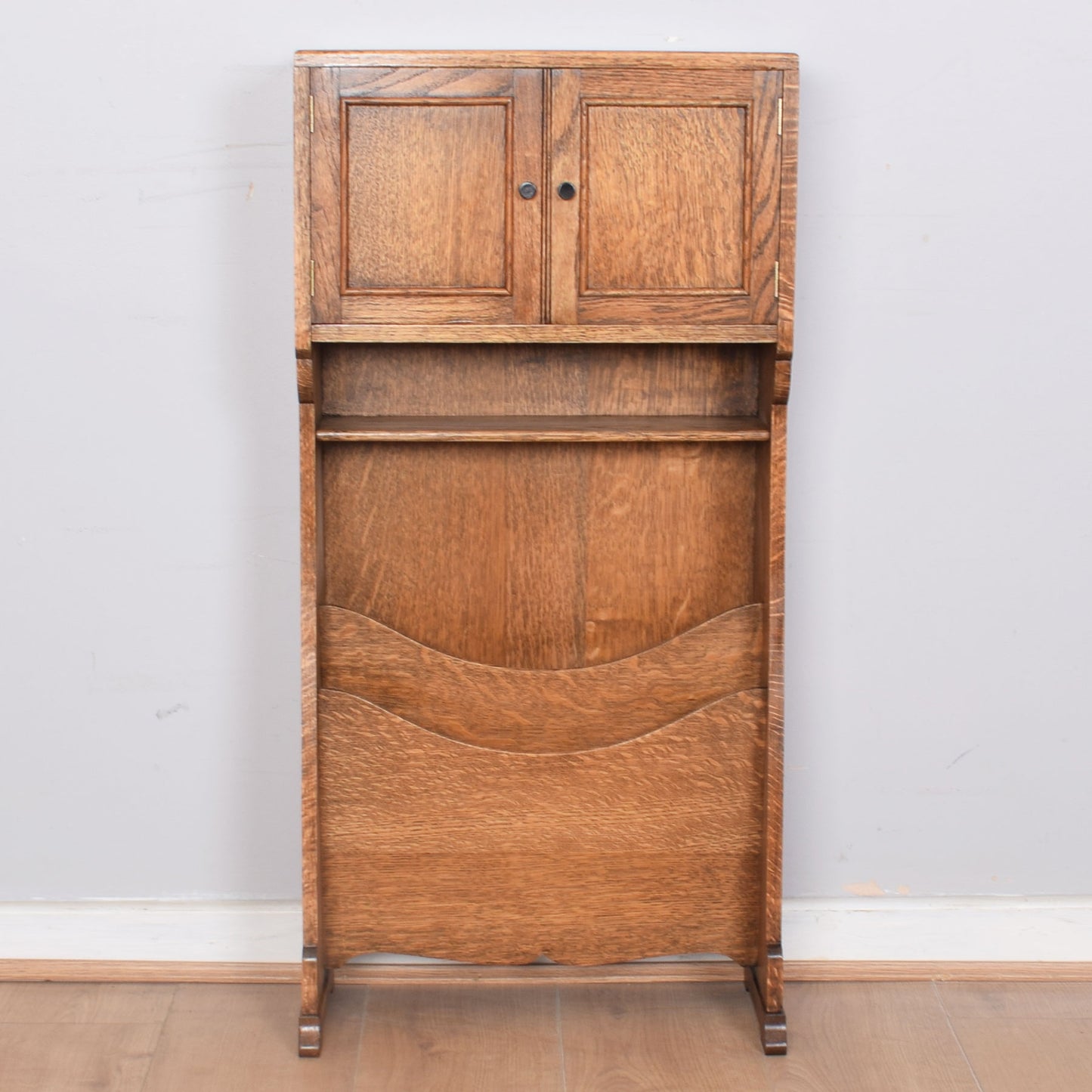 Unusual Cabinet with Magazine Rack