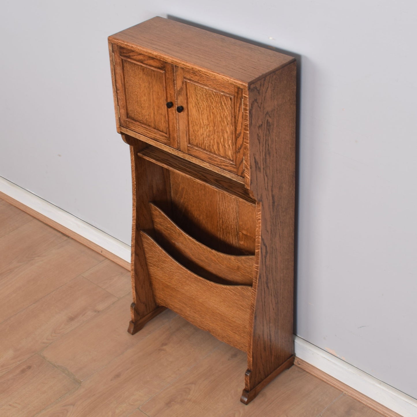 Unusual Cabinet with Magazine Rack