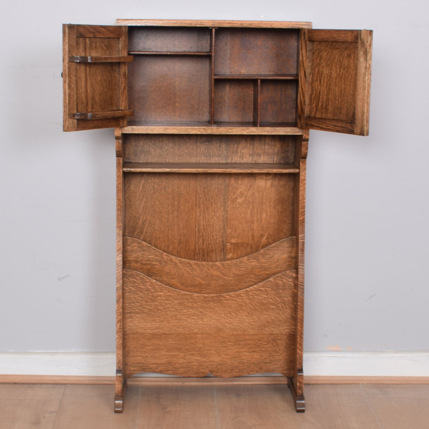 Unusual Cabinet with Magazine Rack