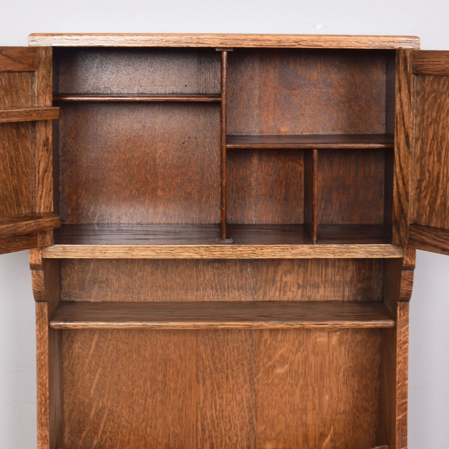 Unusual Cabinet with Magazine Rack