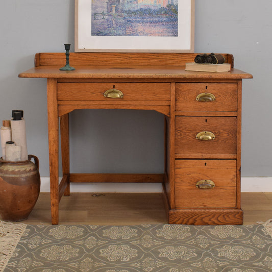 Refinished Oak Desk