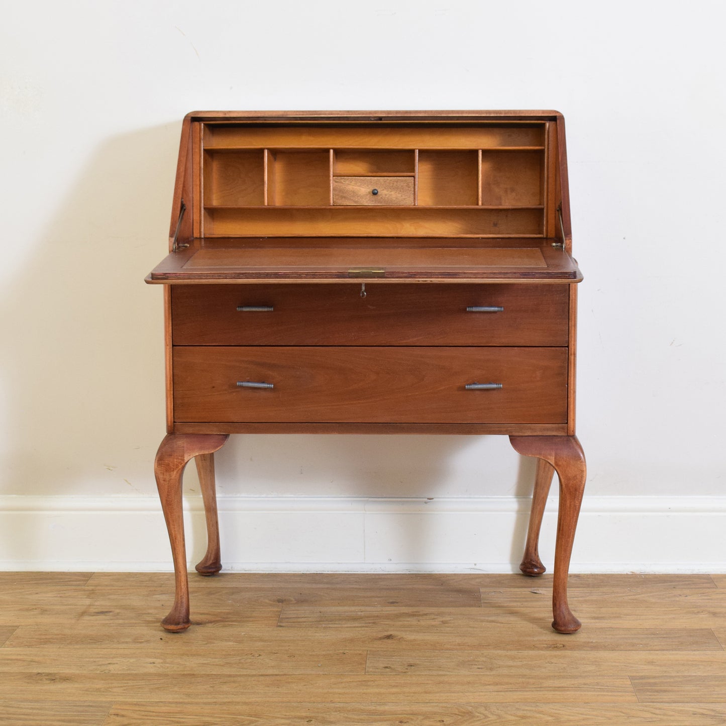 Restored Mahogany Veneer Bureau