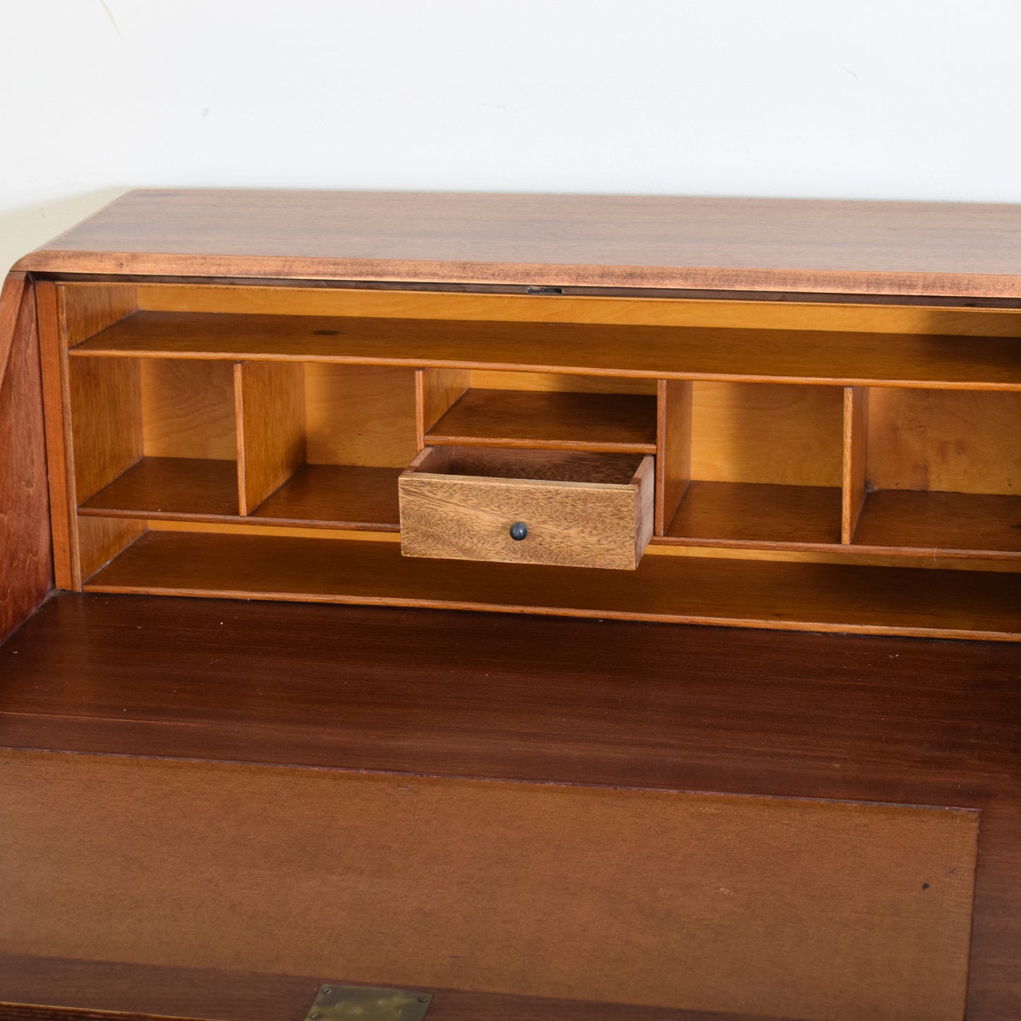 Restored Mahogany Veneer Bureau