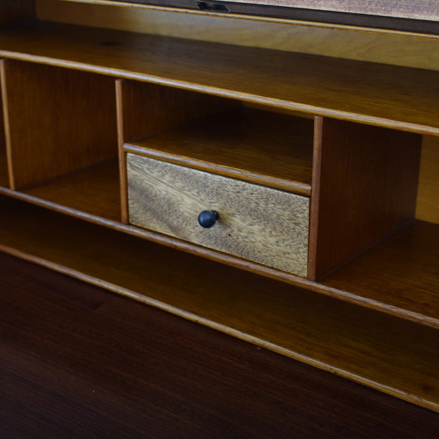 Restored Mahogany Veneer Bureau