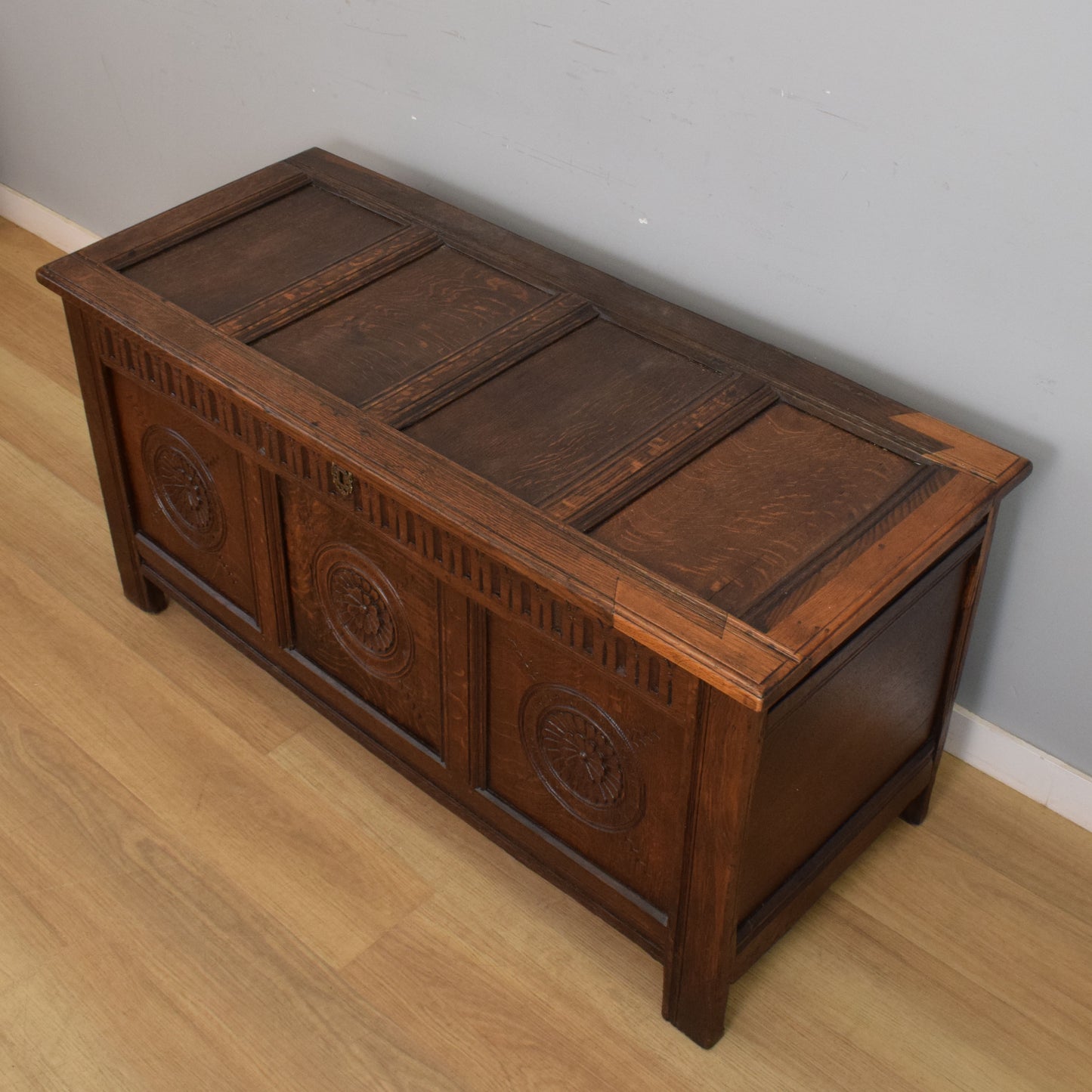 Restored Oak Coffer