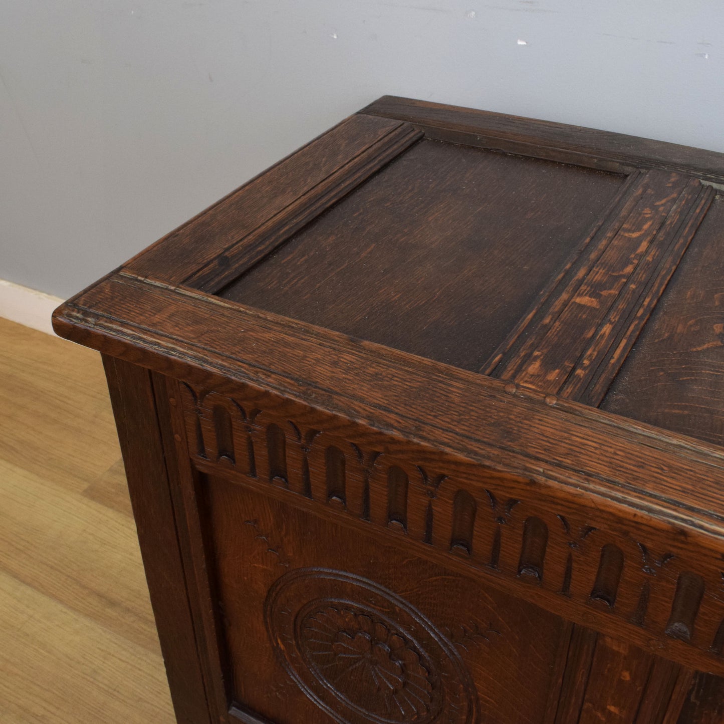Restored Oak Coffer