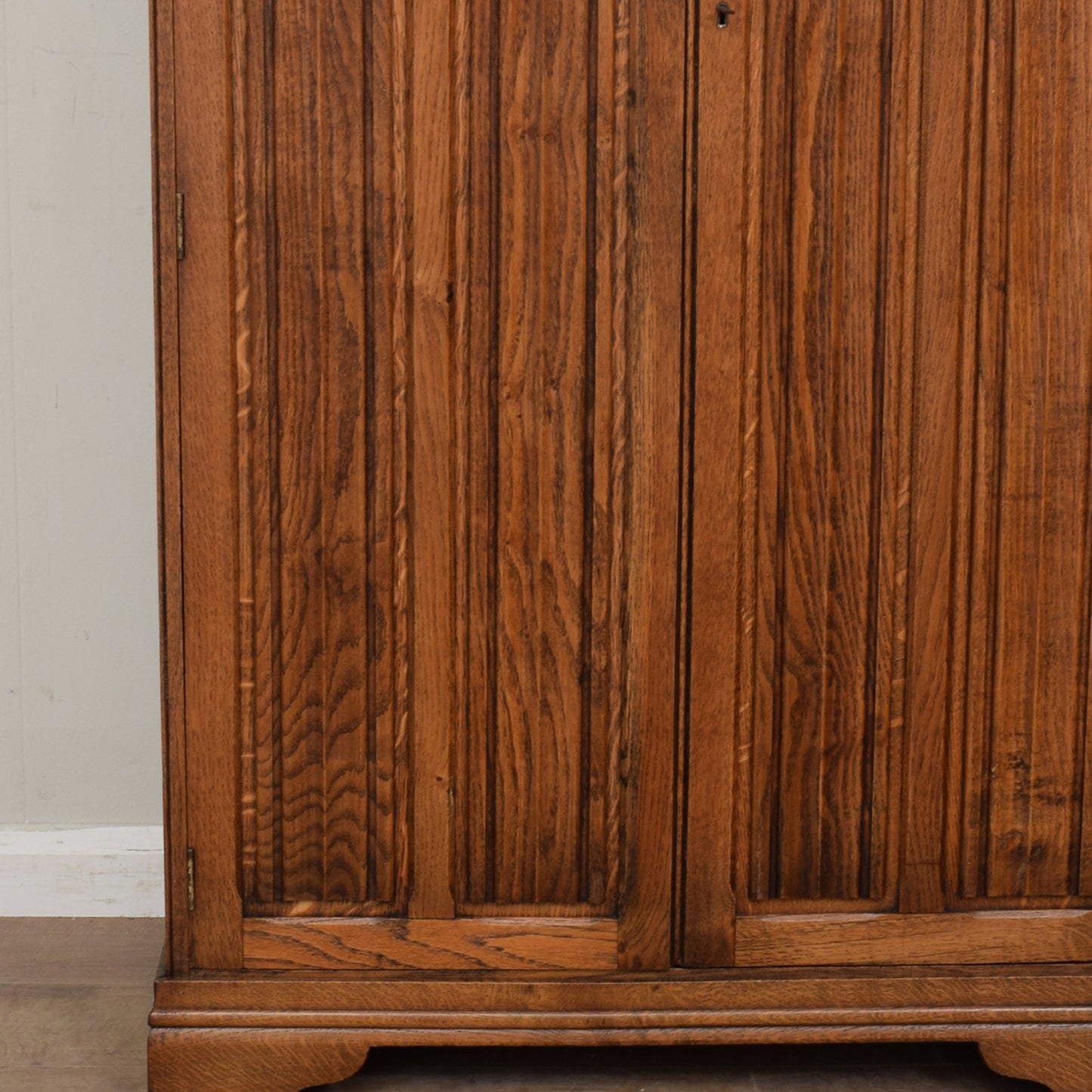 Restored Small Oak Wardrobe