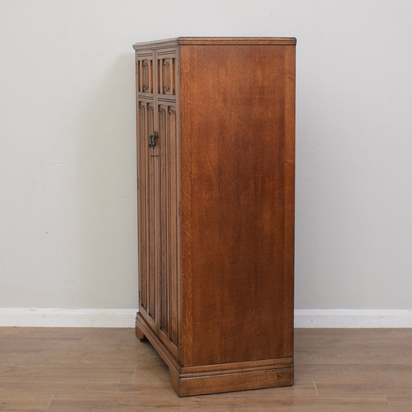 Restored Small Oak Wardrobe