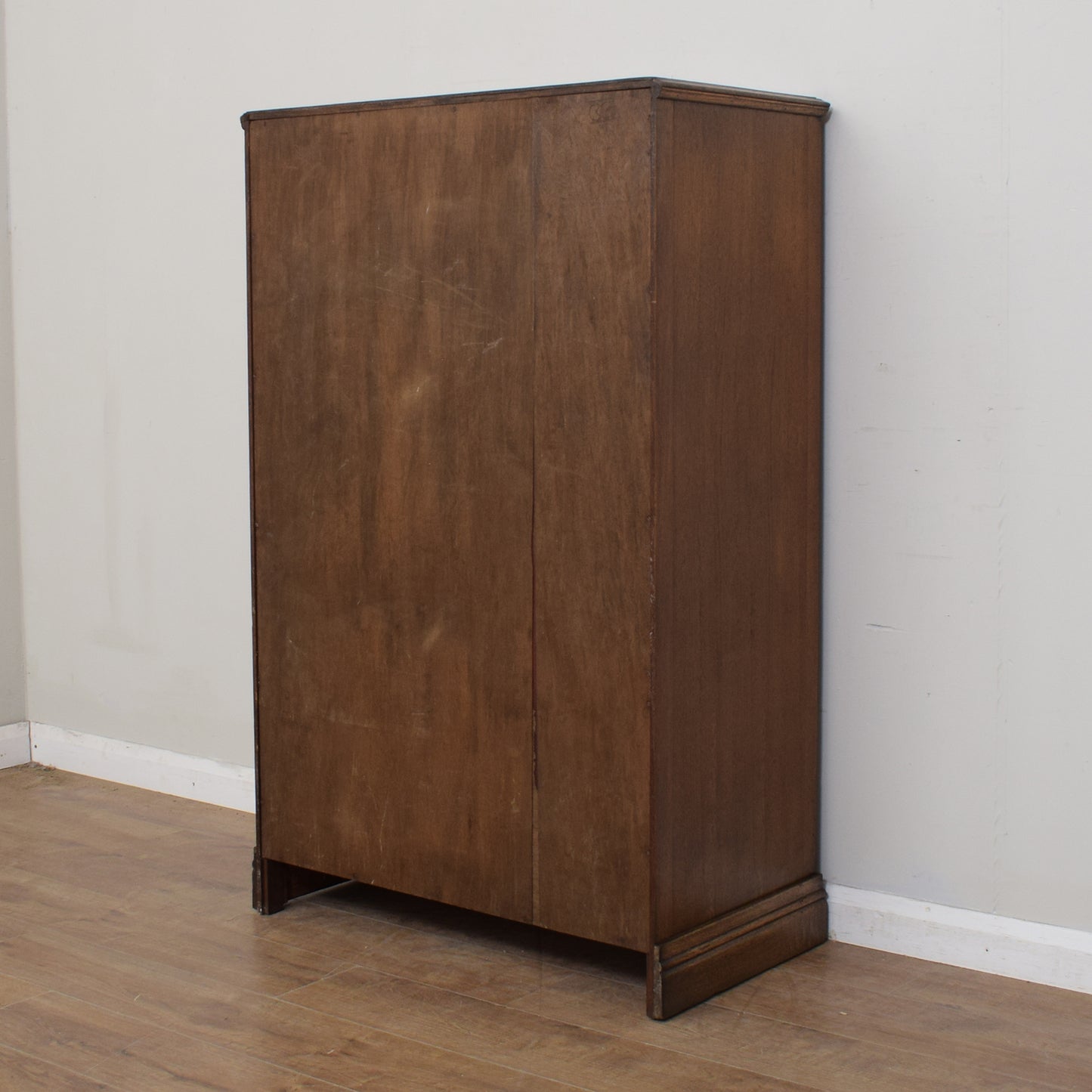 Restored Small Oak Wardrobe