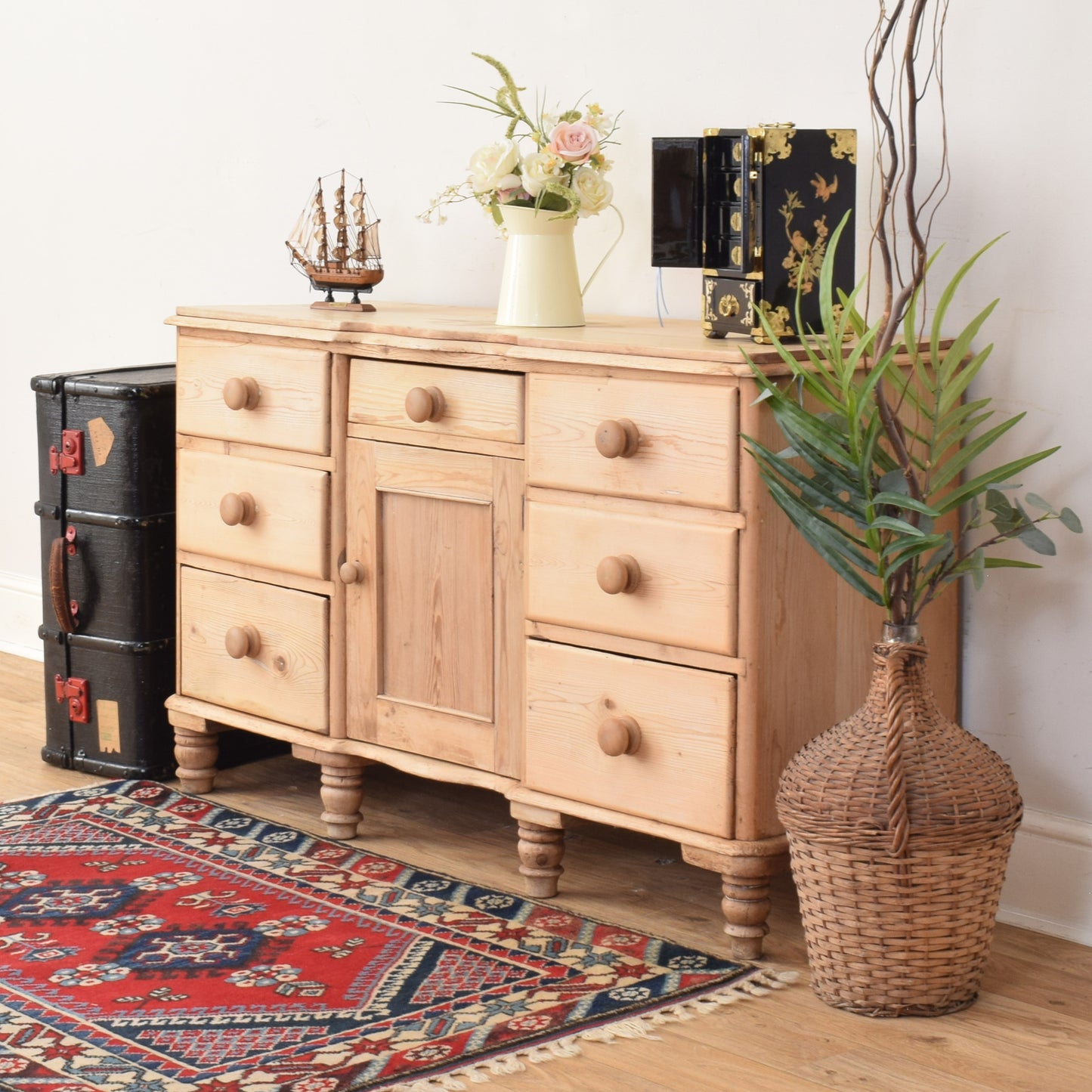Antique Pine Sideboard