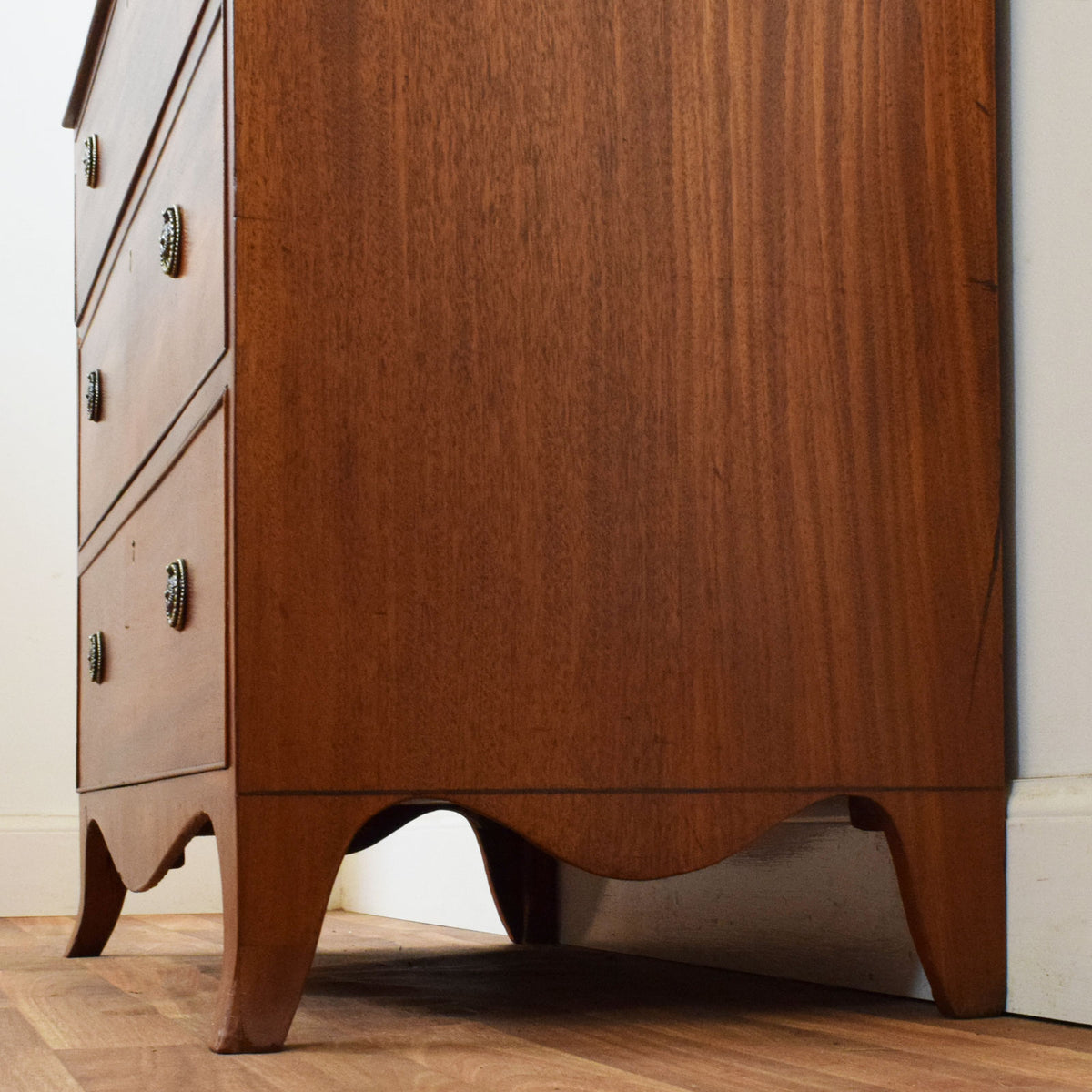 Rustic Mahogany Chest of Drawers