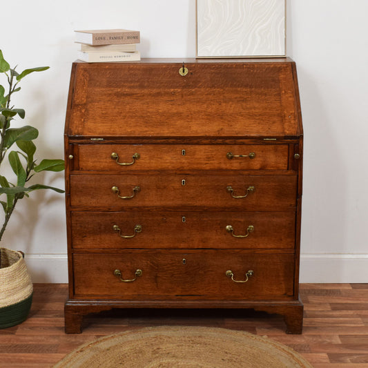 Antique Oak Bureau