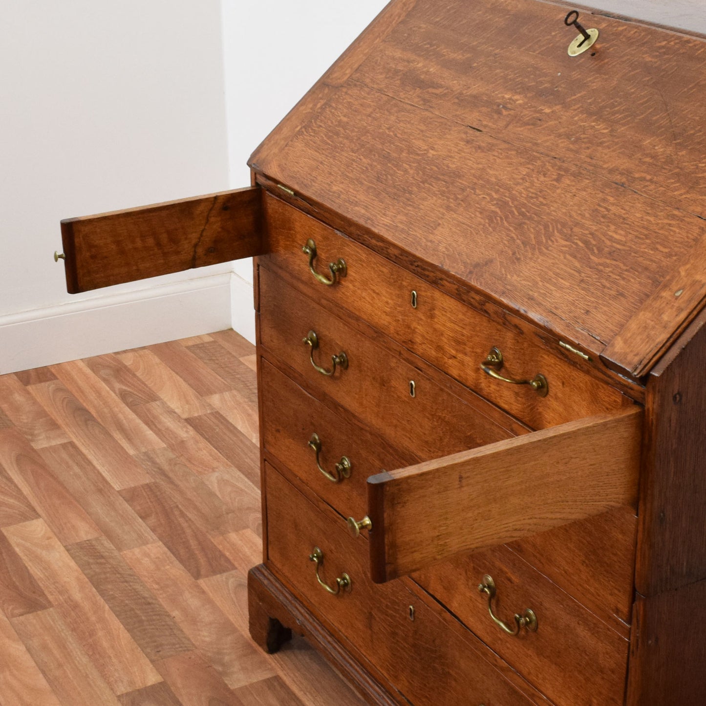 Antique Oak Bureau