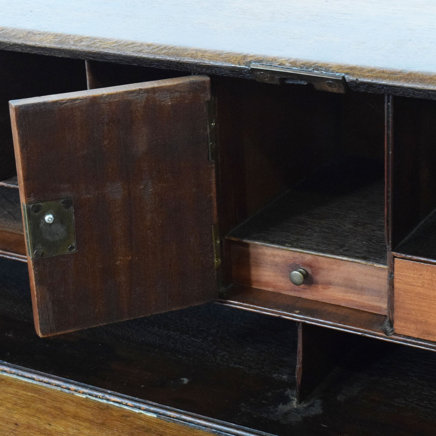 Antique Oak Bureau