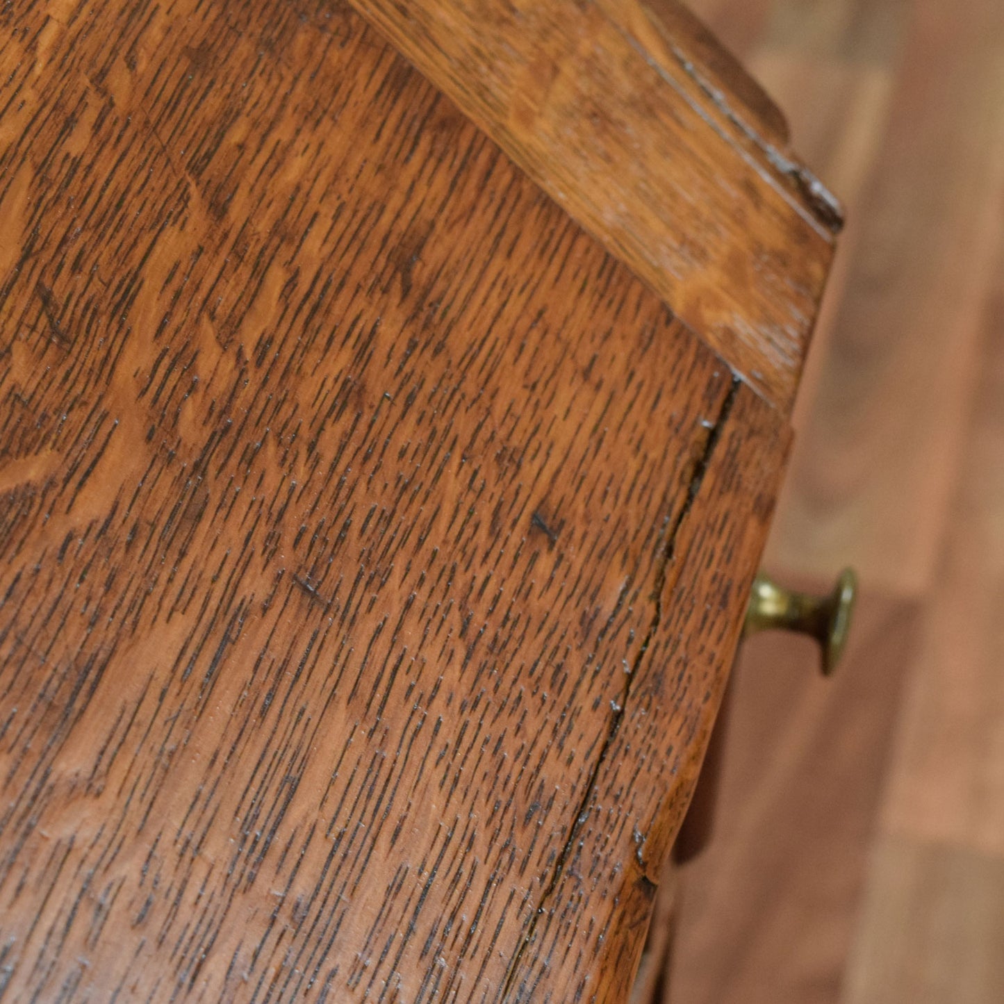 Antique Oak Bureau