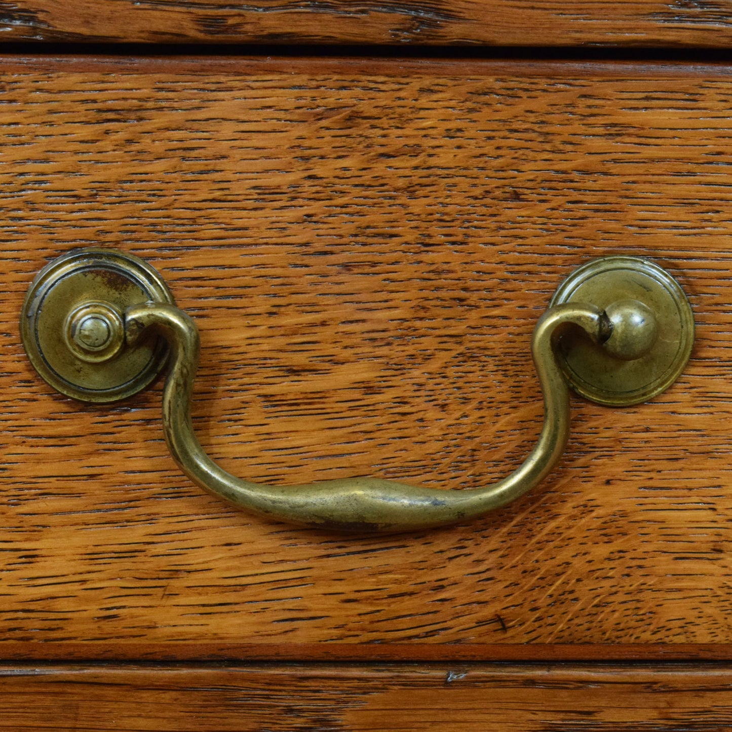 Antique Oak Bureau