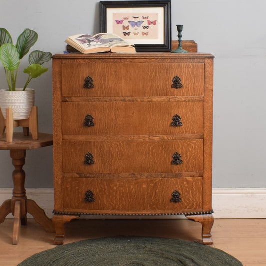 Restored Oak Chest of Drawers