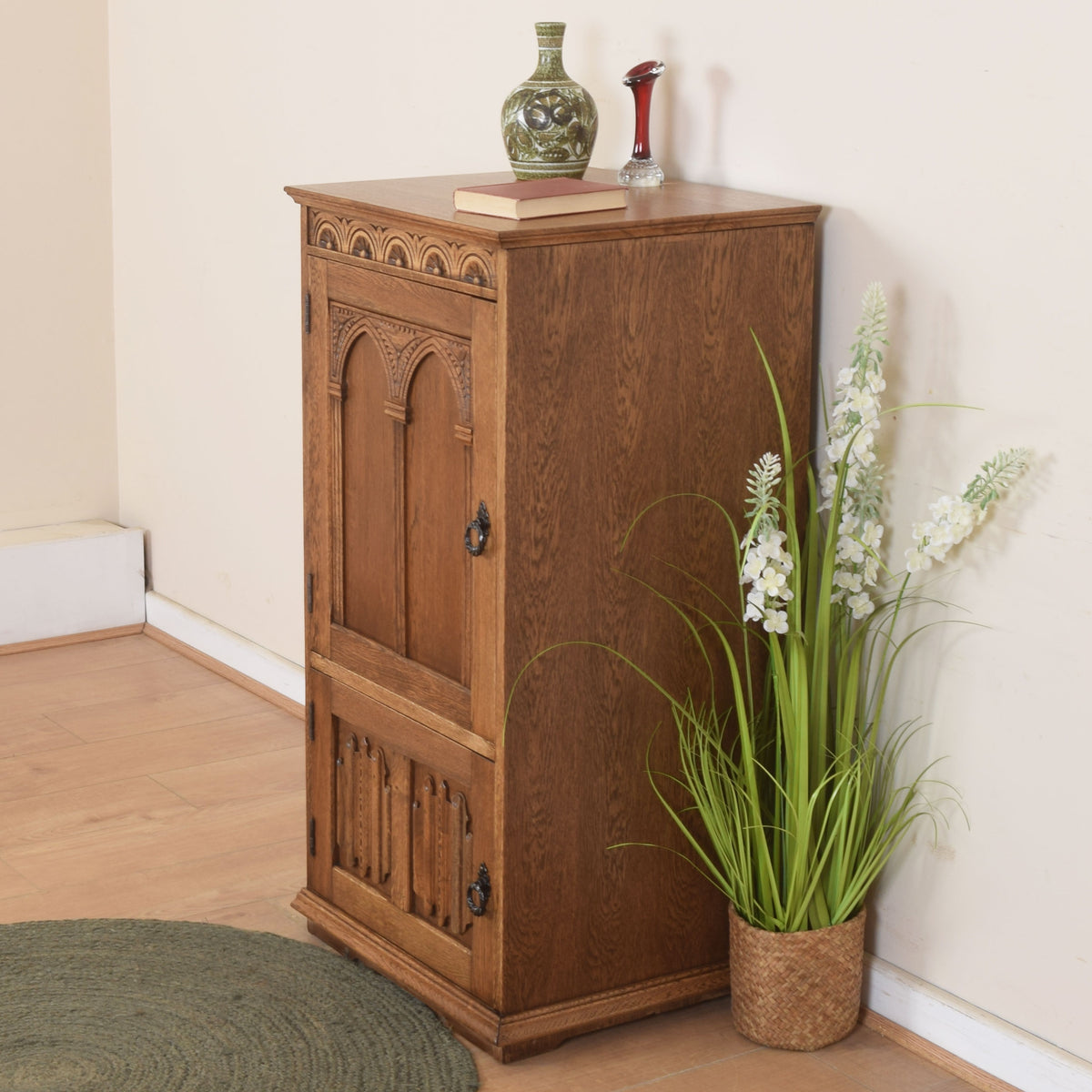 Vintage Oak Cabinet