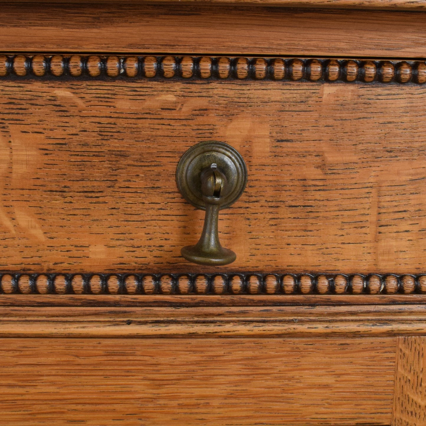 Carved Oak Sideboard