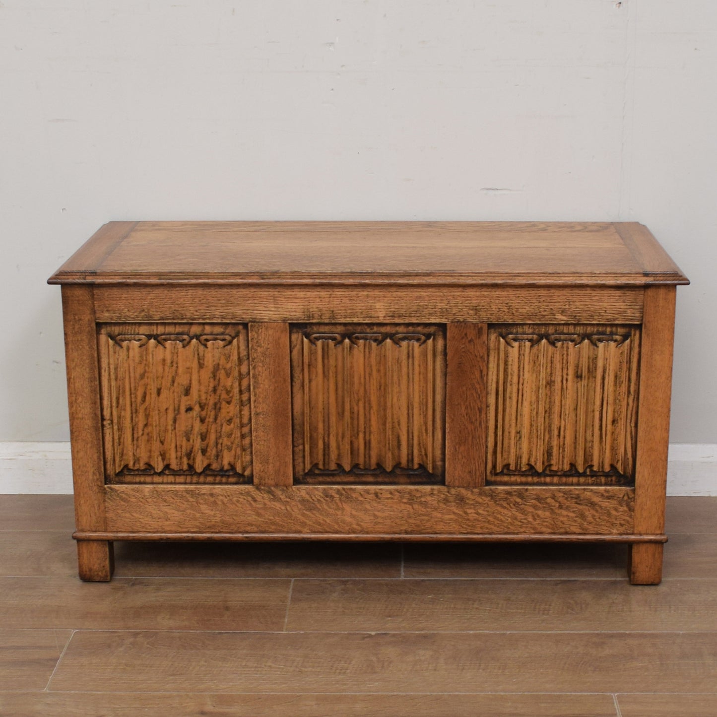 Oak Blanket Box