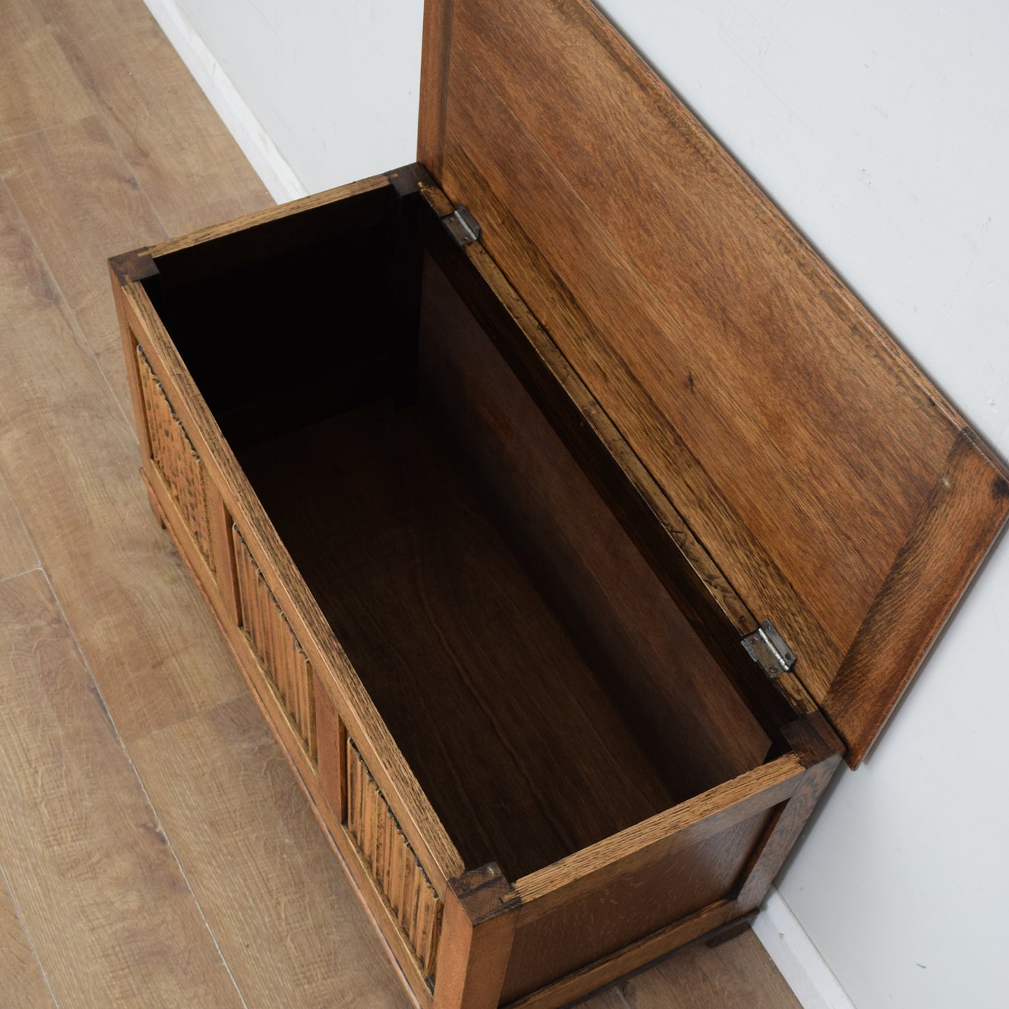 Oak Blanket Box