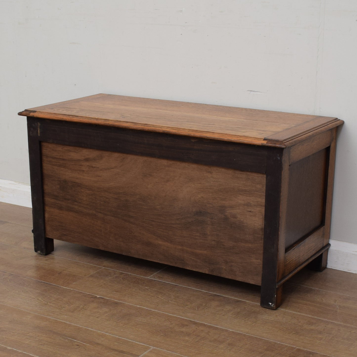 Oak Blanket Box