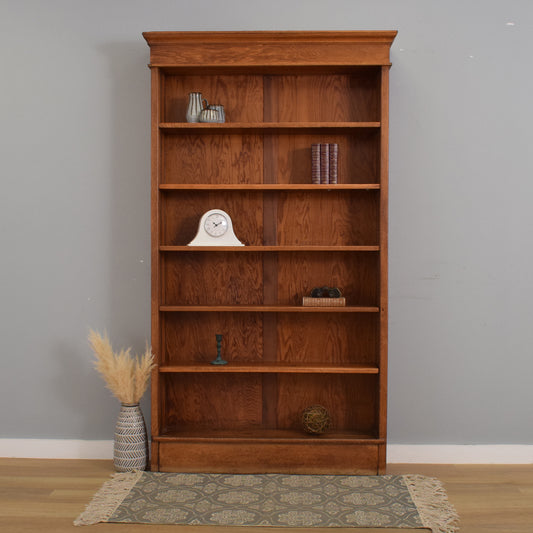 Large Oak Bookcase