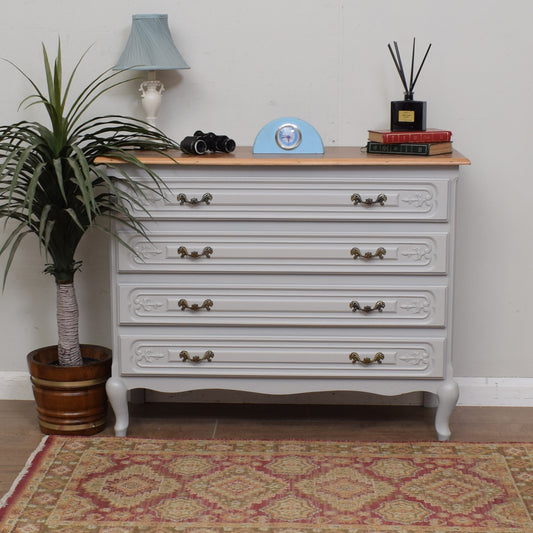 Painted French Chest of Drawers