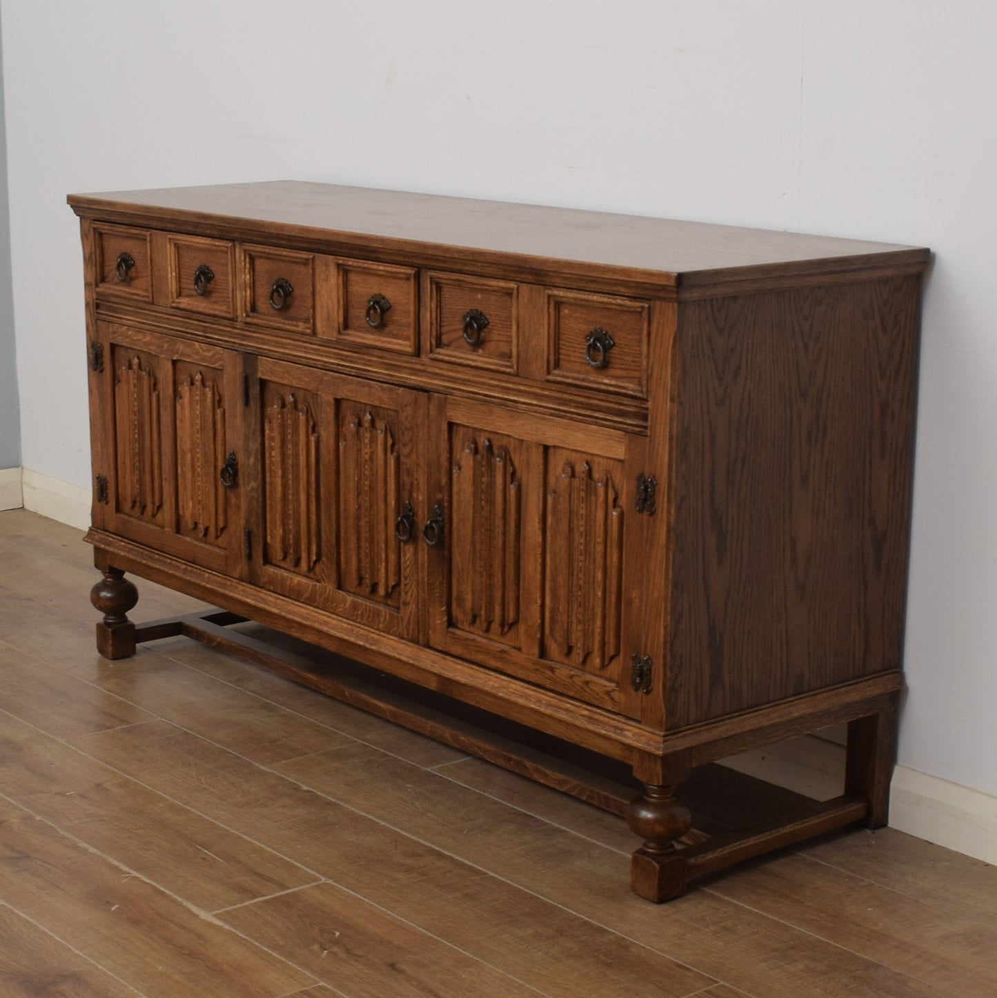Restored Oak Sideboard