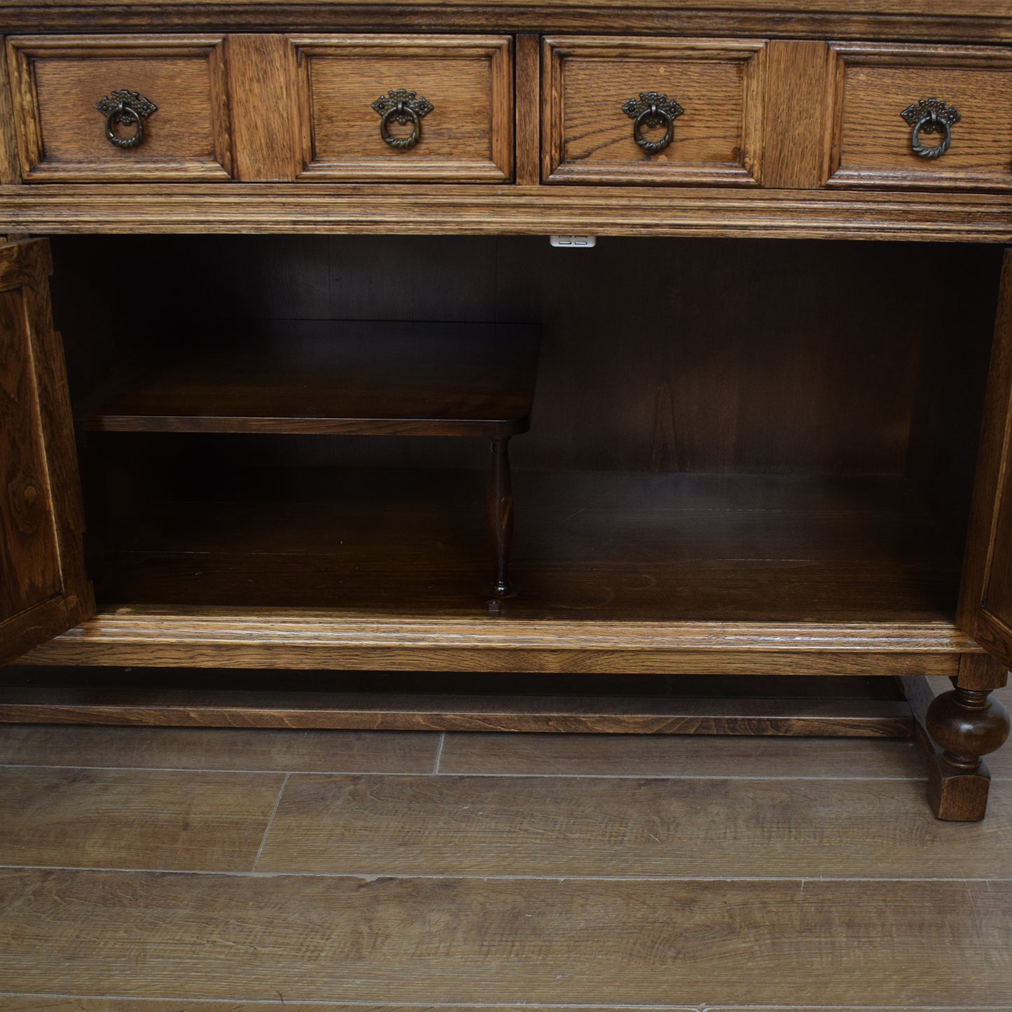 Restored Oak Sideboard