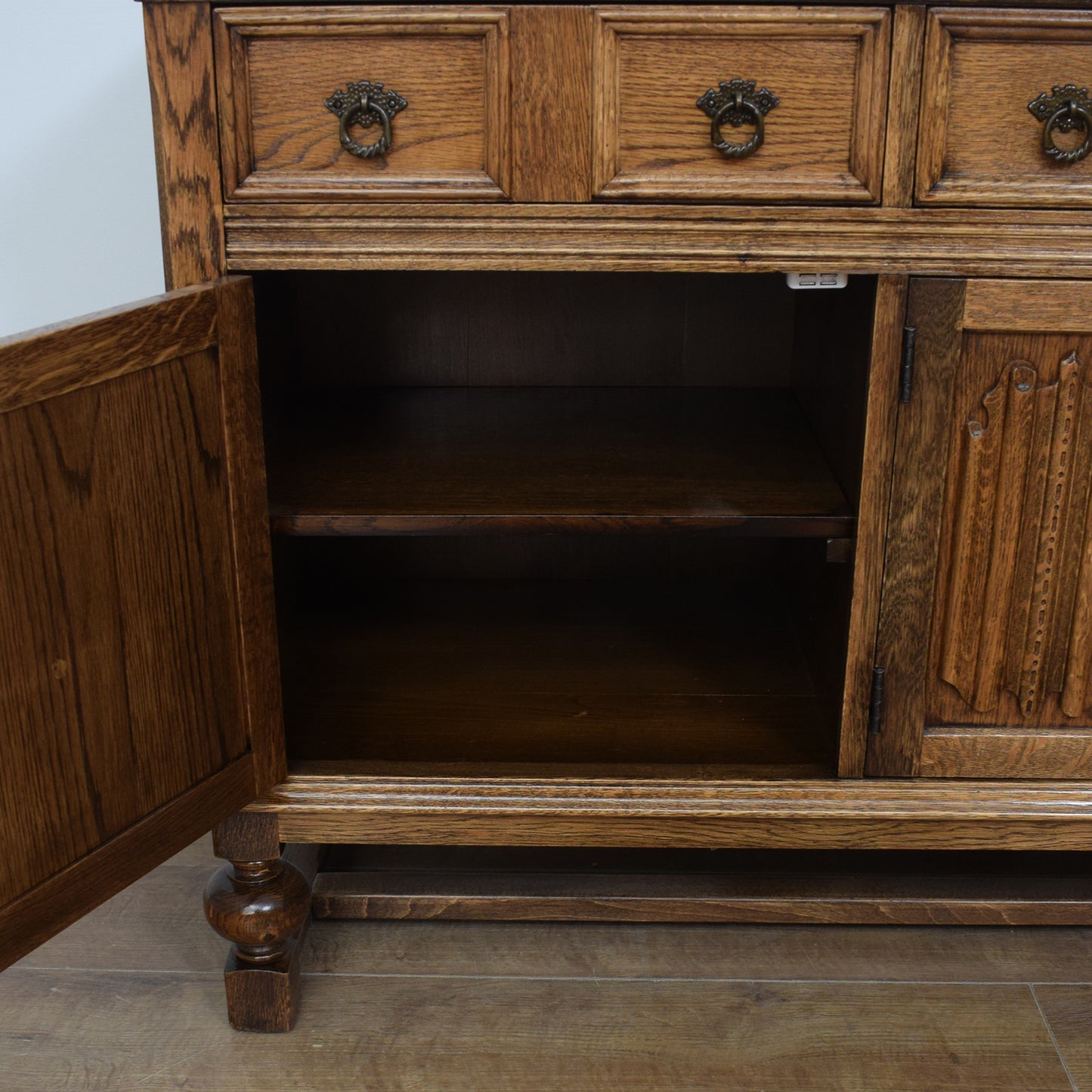 Restored Oak Sideboard
