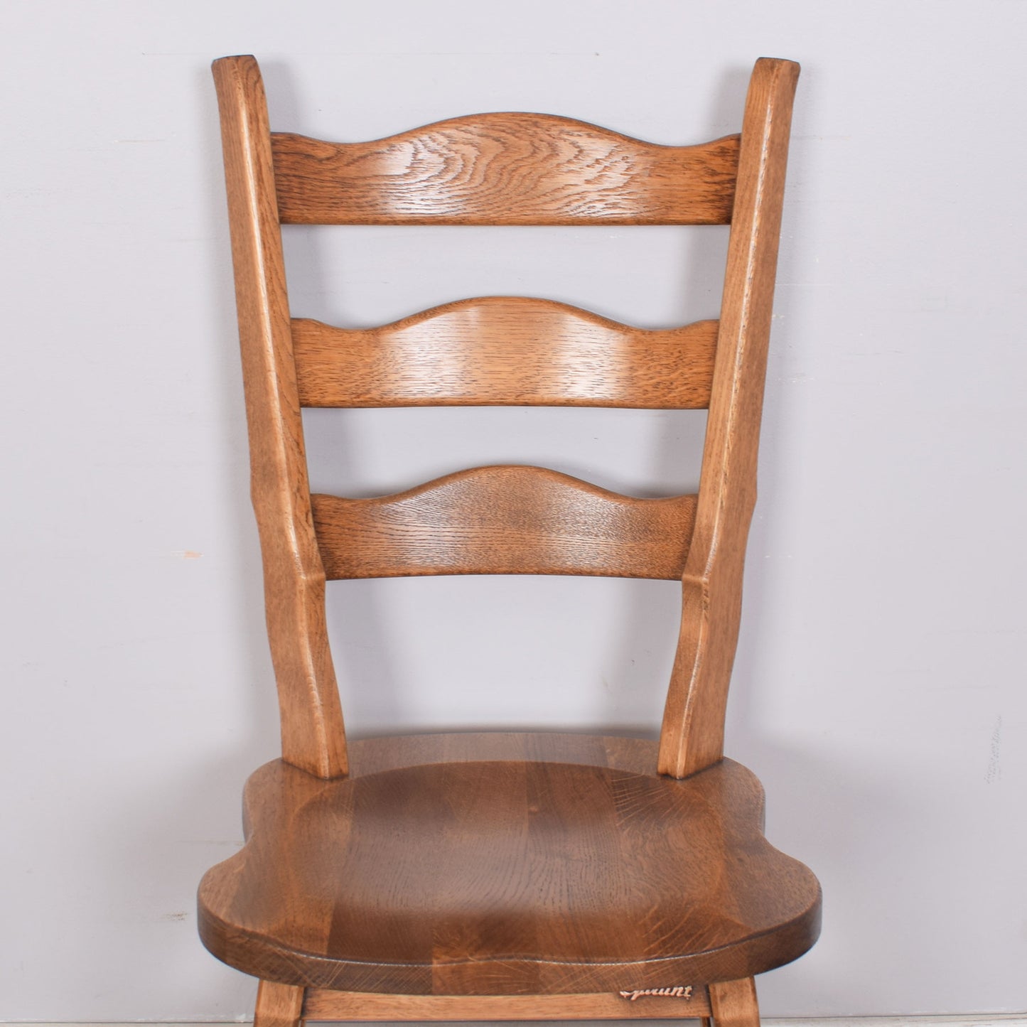 Oak Octagonal Dining Table with Four Chairs