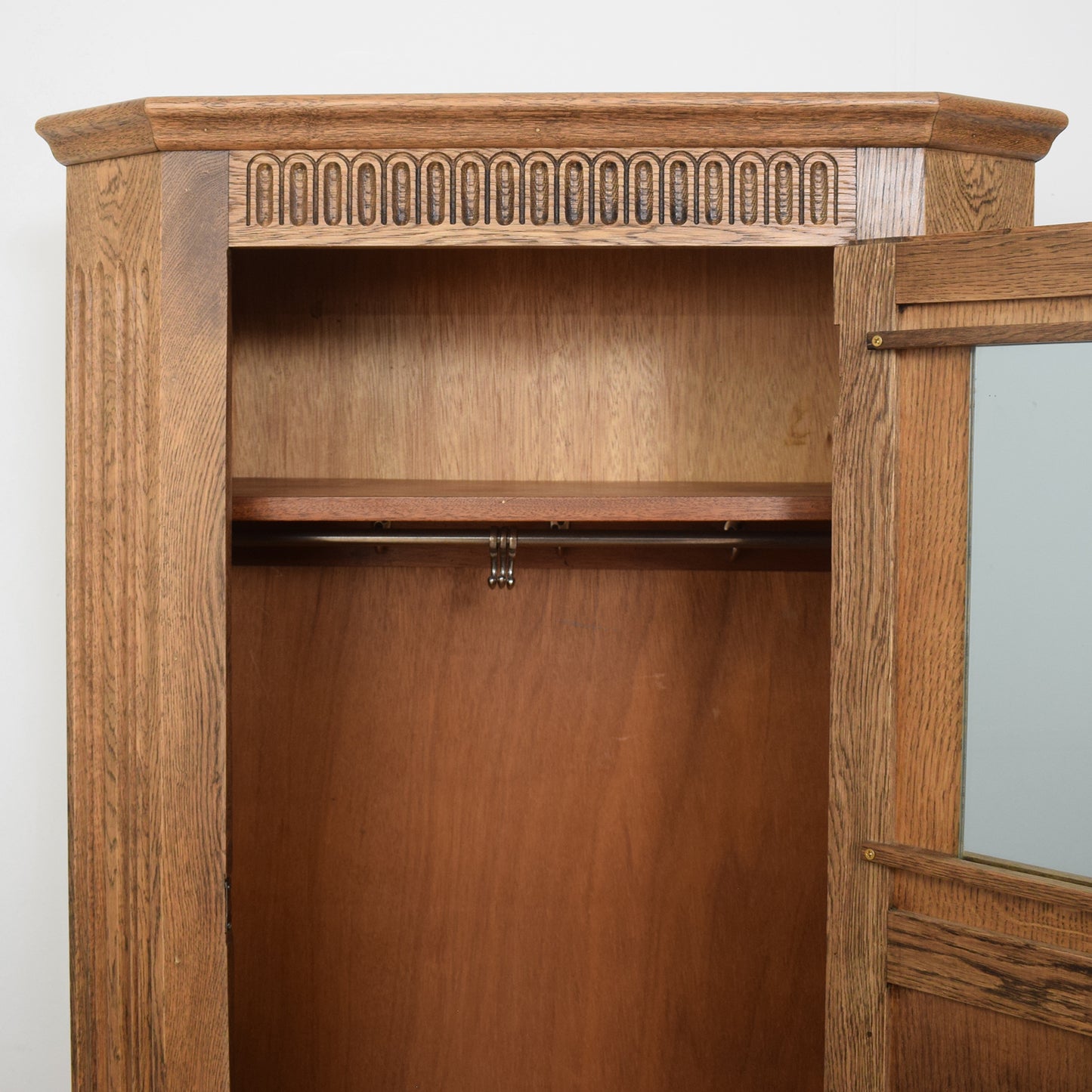 Restored Oak Hallrobe