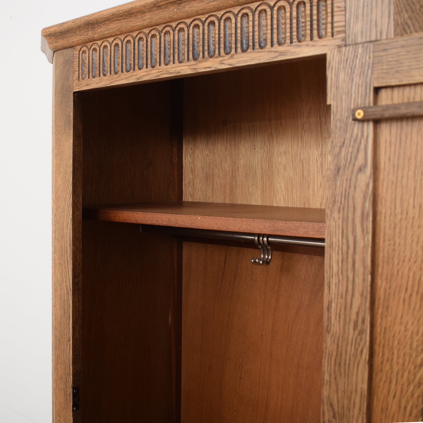 Restored Oak Hallrobe