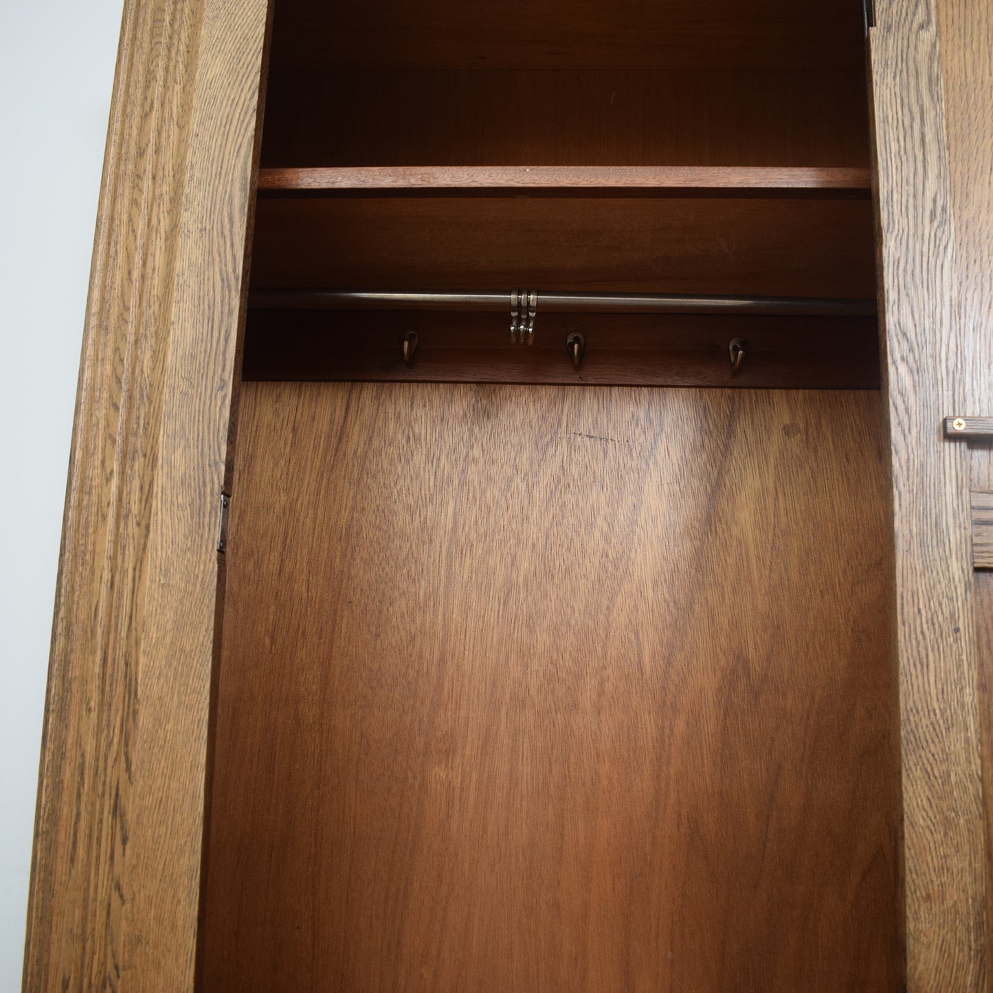 Restored Oak Hallrobe