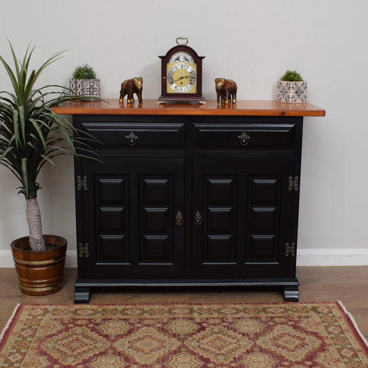 Painted Castilian Style Sideboard