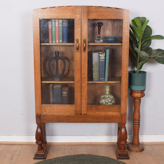 Art-Deco Glazed Bookcase