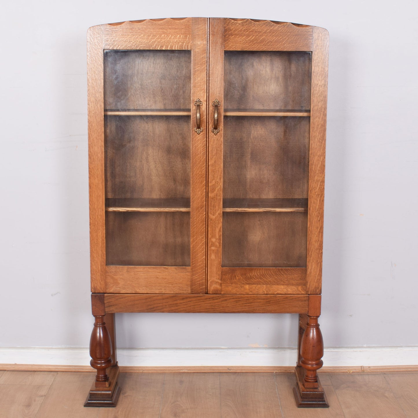 Art-Deco Glazed Bookcase